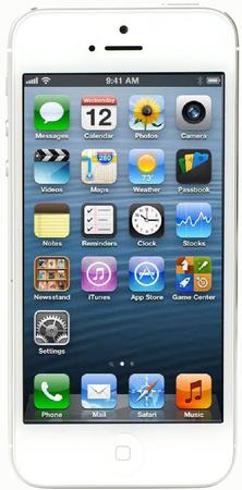 Смартфон Apple iPhone 5 32Gb White & Silver - Ессентуки